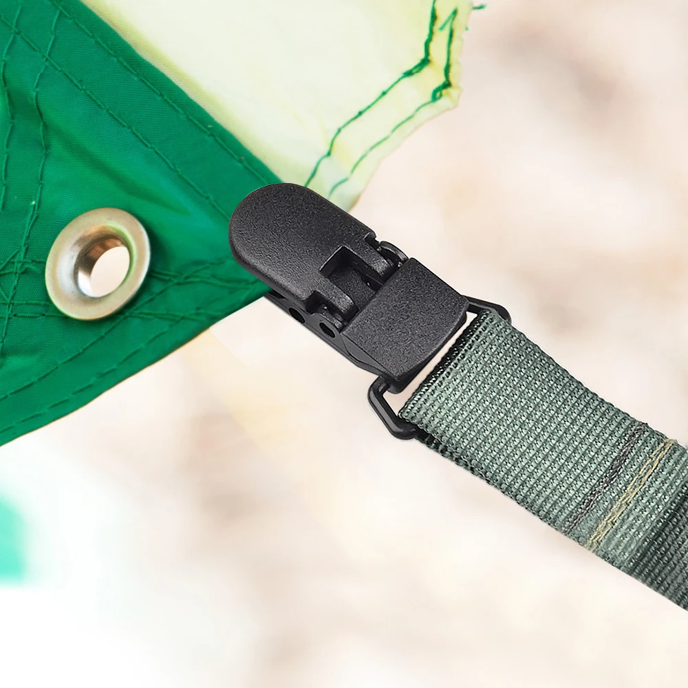 

30PCS Tent Pull Point Clip Outdoor Camping Tent Alligator Clip Pull Point Hook Buckle for The Tent Crocodile Clip Tent Accessory
