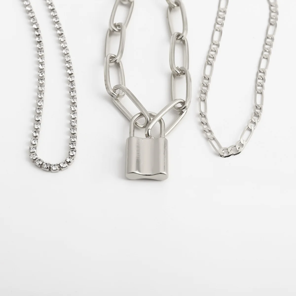 Браслеты Meetvii в стиле панк с подвеской-замком цепочка на ногу женские