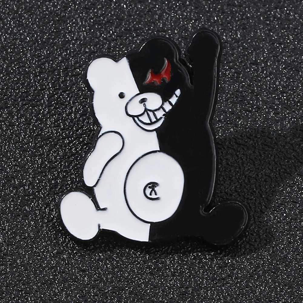 Творческая брошь в стиле японского аниме данганронпа значок мультяшный Монокума