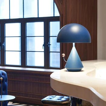 Nordic creative table decoration lamp simple modern designer hotel bedside light luxury hat fashion bedroom bedside lamp