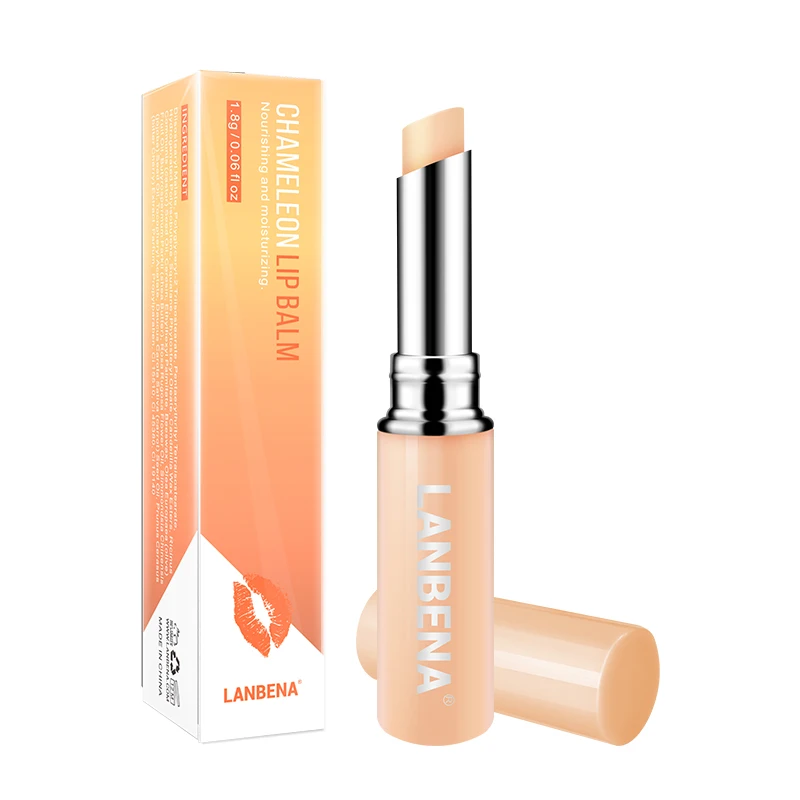 LANBENA Хамелеон бальзам для губ розовая Гиалуроновая кислота Увлажняющий