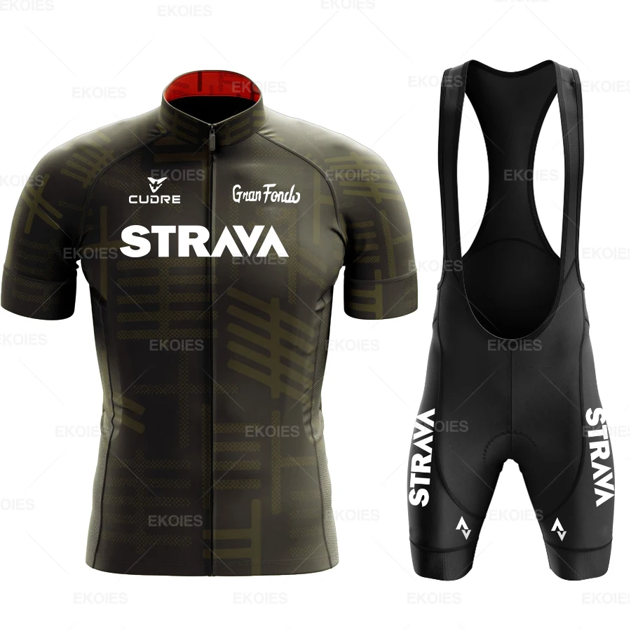 

2022 летний мужской комплект из Джерси для велоспорта, быстросохнущая Спортивная велосипедная одежда для гонок, трикотажные изделия для горн...