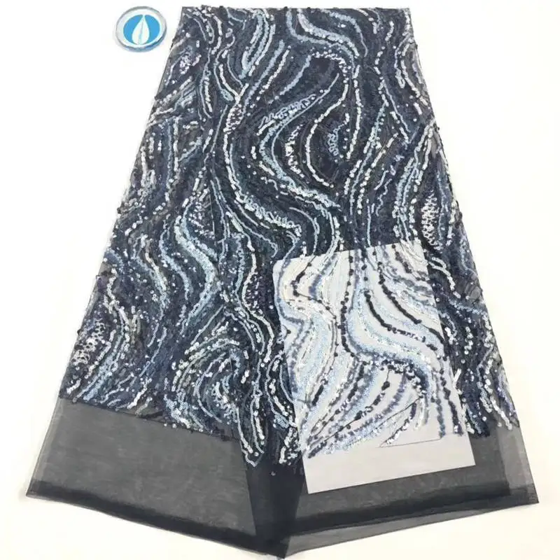 Африканская сетчатая кружевная ткань 2019 французская неш вышитая нигерийская