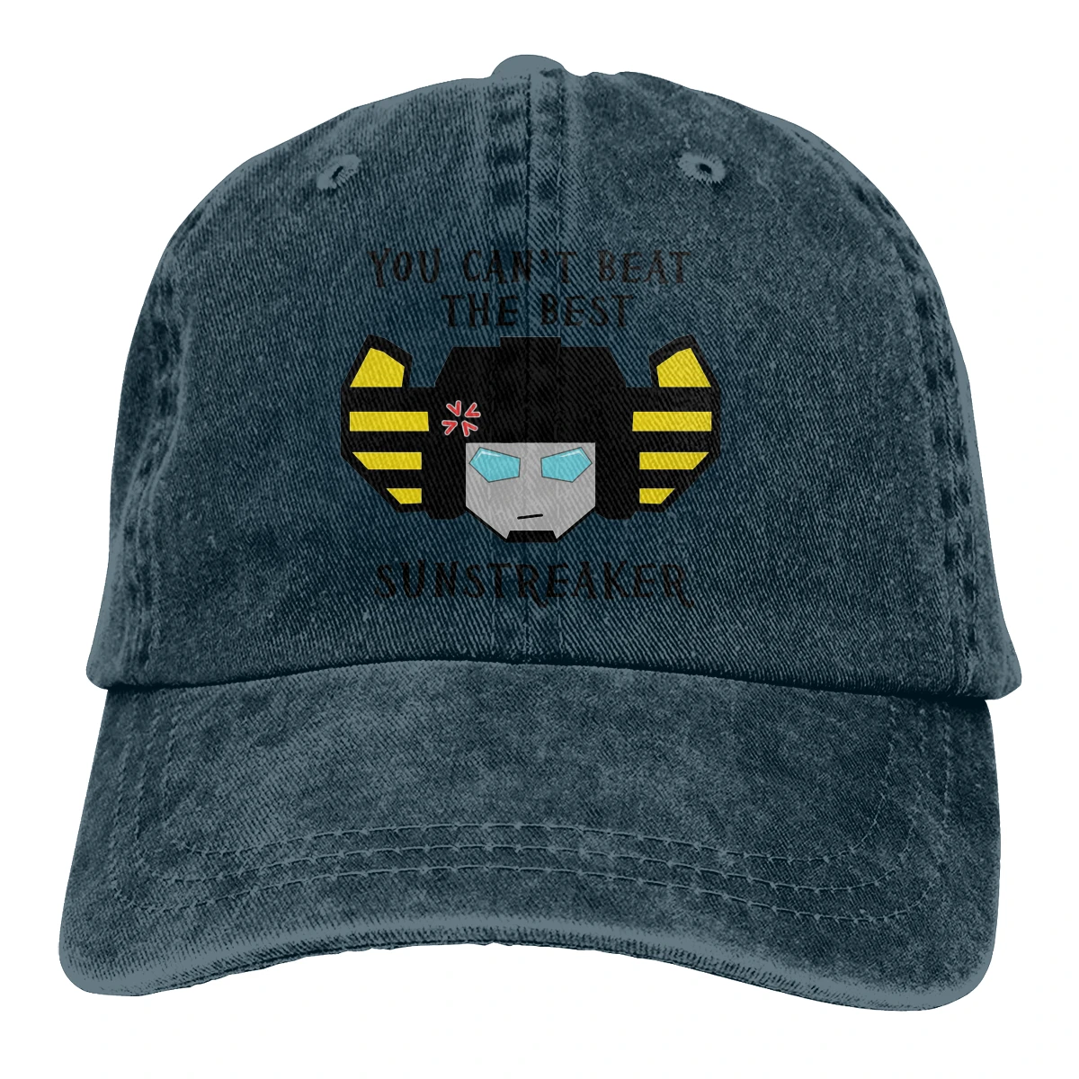 

Adjustable Solid Color Baseball Cap Beat The Best - Sunstreaker Washed Cotton Transformers Autobots Megatron Sports Woman Hat