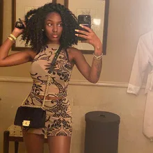 

2021 Summer Women Dress Sheer Mesh Bandage Mini Dress Streetwear Full Sleeve Dresses For Women