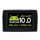 Автомагнитола для Fiat Ducato, CITROEN Jumper, Boxer, 4 Гб ОЗУ, 64 Гб ПЗУ, Android 10,0, головное устройство, GPS-навигация