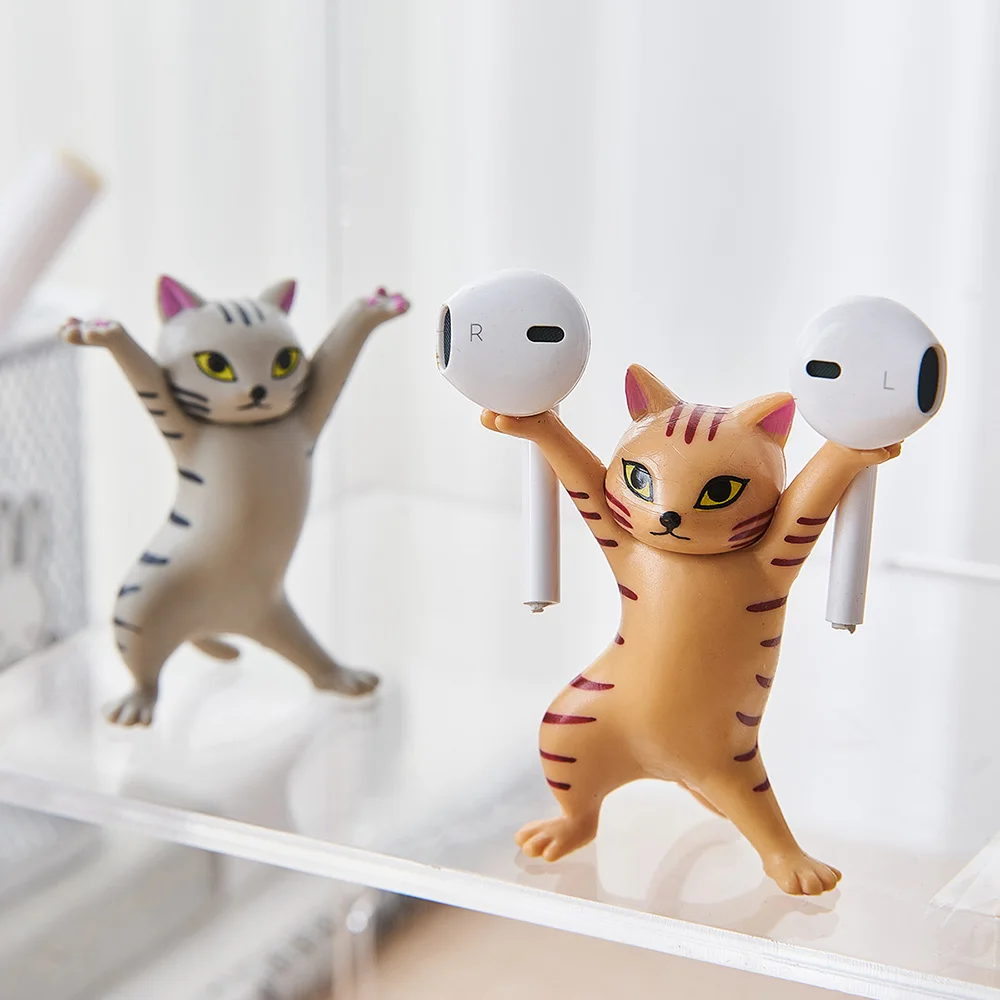 Держатель для ручек в виде кошки японская игрушка детей подарок на день рождения