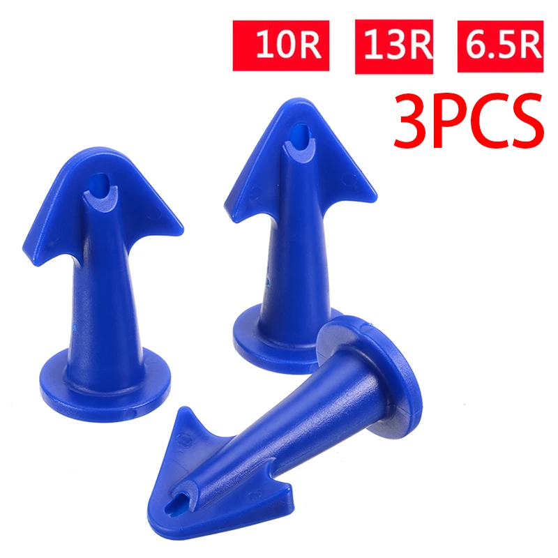 

6.5R 10R 13R Rubber Sealant Nozzle Caulking Scraper Nozzle For DIY Tile Corner Caulking Tilling Wall Cleaning