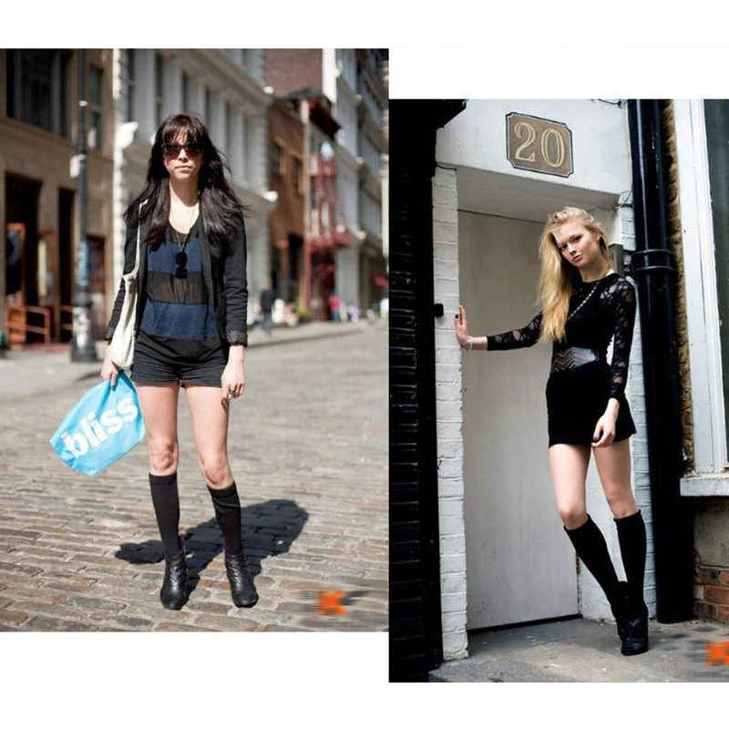 2021 летняя модная женская обувь Стиль Гольфы высокого качества хлопковые