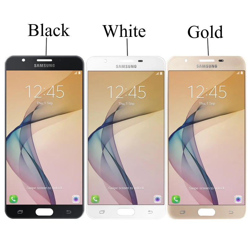5 ''Оригинальный дисплей для SAMSUNG Galaxy J7 Prime 2016 LCD сенсорный экран с рамкой G610 G610F