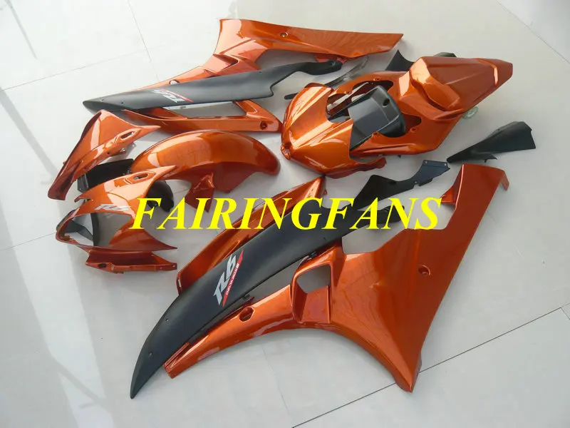 Injection mold Fairing body kit for YAMAHA YZFR6 06 07 YZF R6 2006 2007 YZF600 ABS Red black Fairings bodywork+gifts YL24 | Автомобили и