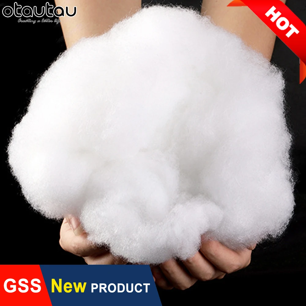 

1kg High-elasticity Eco 3D Hollow PP Cotton Wool Filler Stuffing for Throw Pillow Plush Toys Dolls Bean Bag Sofa Bed Cushion Pad
