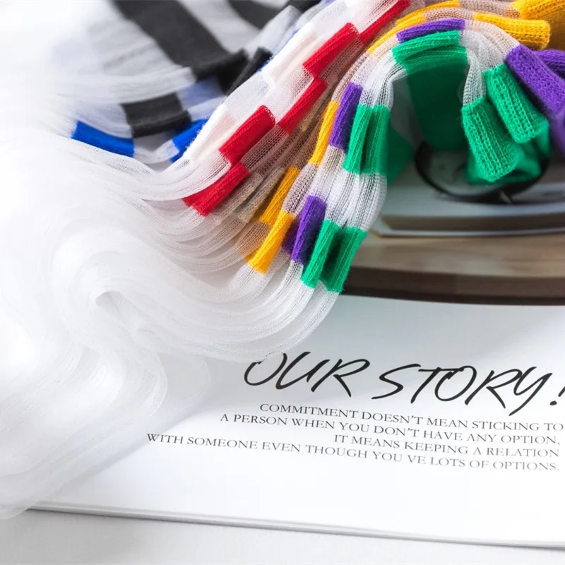 Длинные шелковые носки в японском стиле женские весенне летние модные пикантные