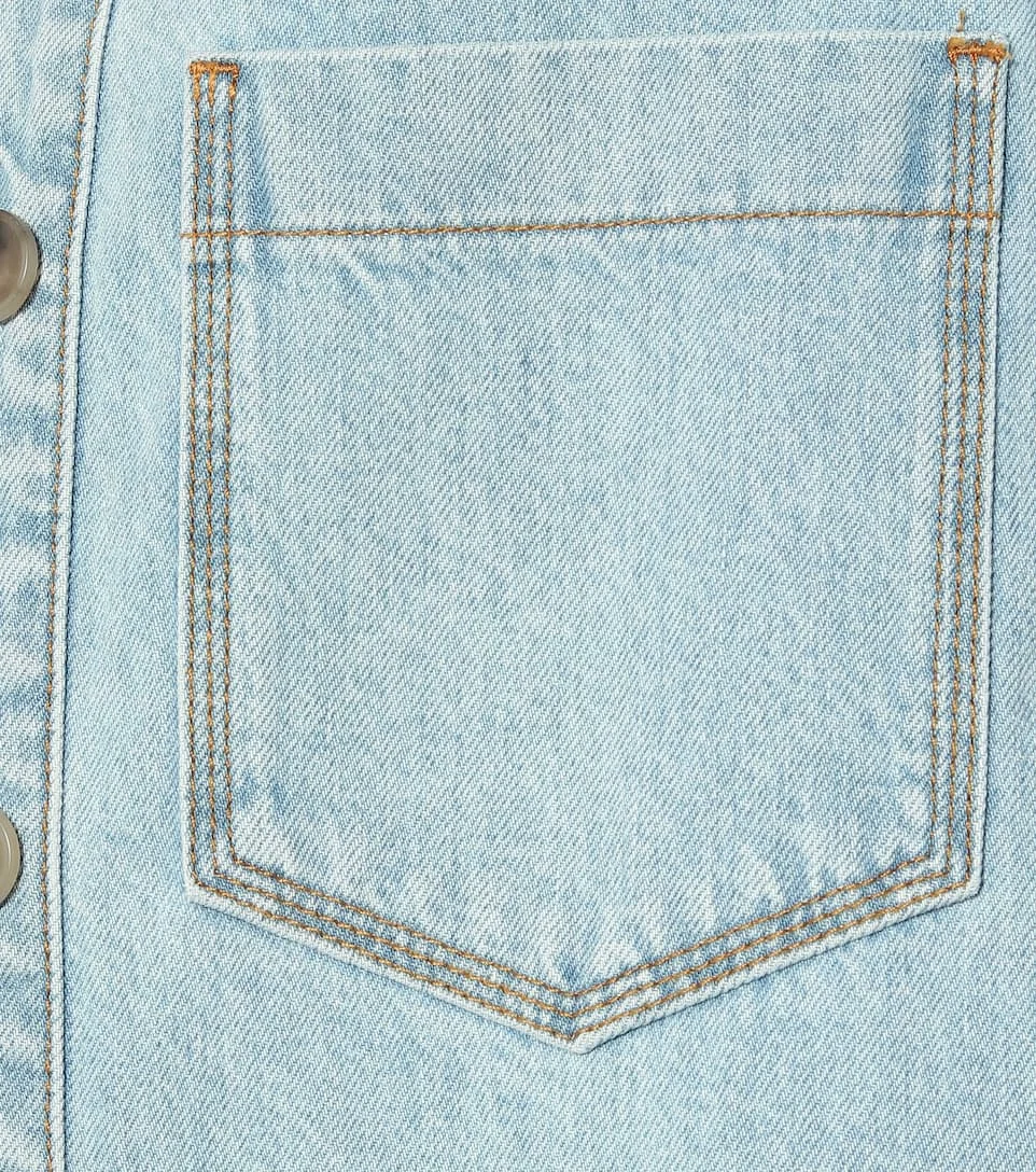 

Turn-down Collar Denim Shirt Women Single Breasted Loose Casual 2020 Autumn New Blouse