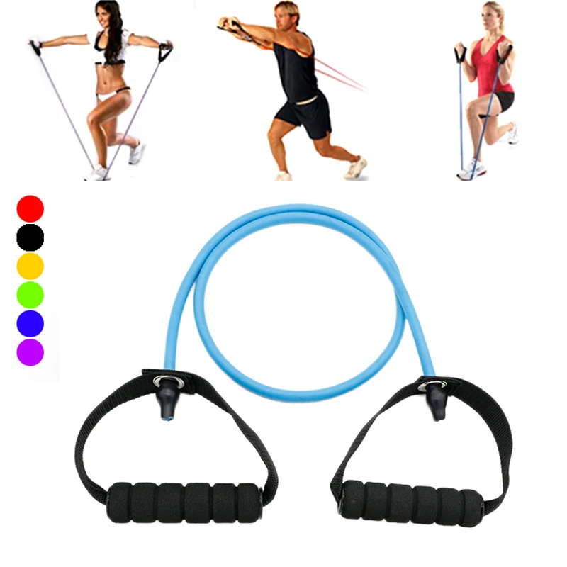

Unisex Adult Multifunctional Latex Resistance Bands Tube Workout Gym Yoga Band Fitness Equipment Chest Expander Training Band