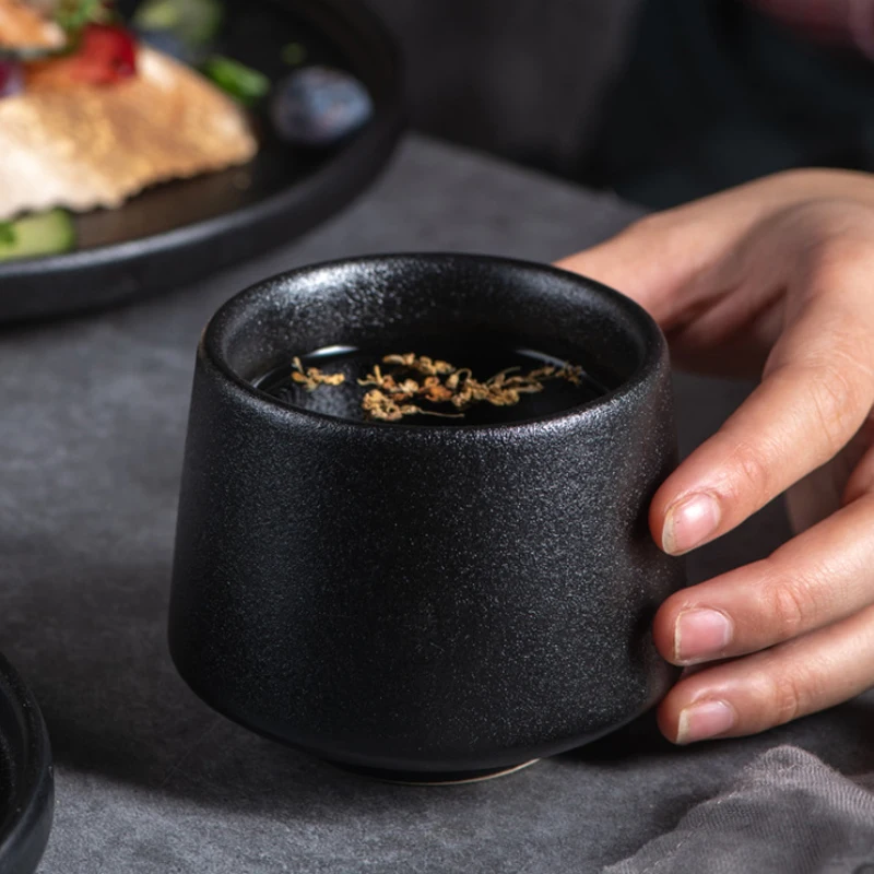 Керамическая чашка для чая ручной работы 170 мл скандинавский чайный стакан воды