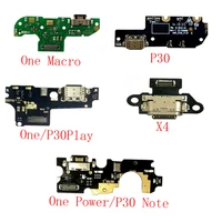 10pcs usb charging charger dock port connector board plug flex cable for motorola moto one macro p30play p30 play note power x4
