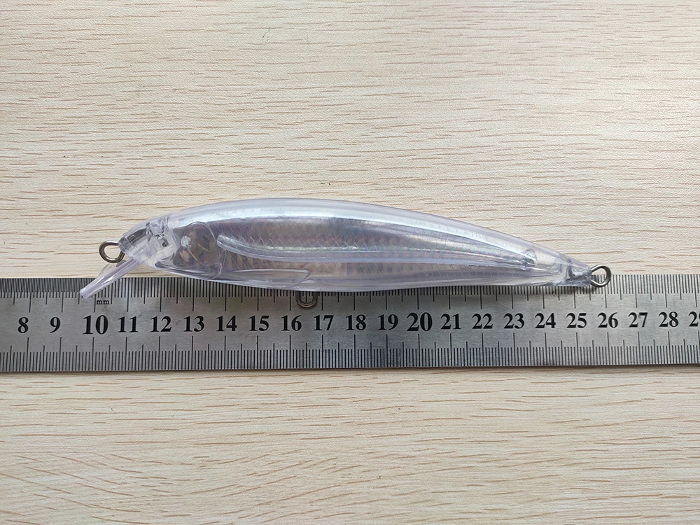 5 шт. Неокрашенная рыболовная приманка с большим телом Minnowbaits твердые приманки