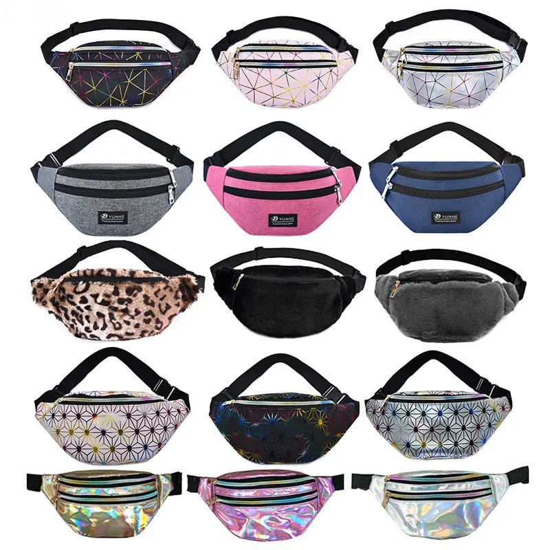 Модная яркая поясная сумка для мужчин и женщин яркий цветной ранец через плечо