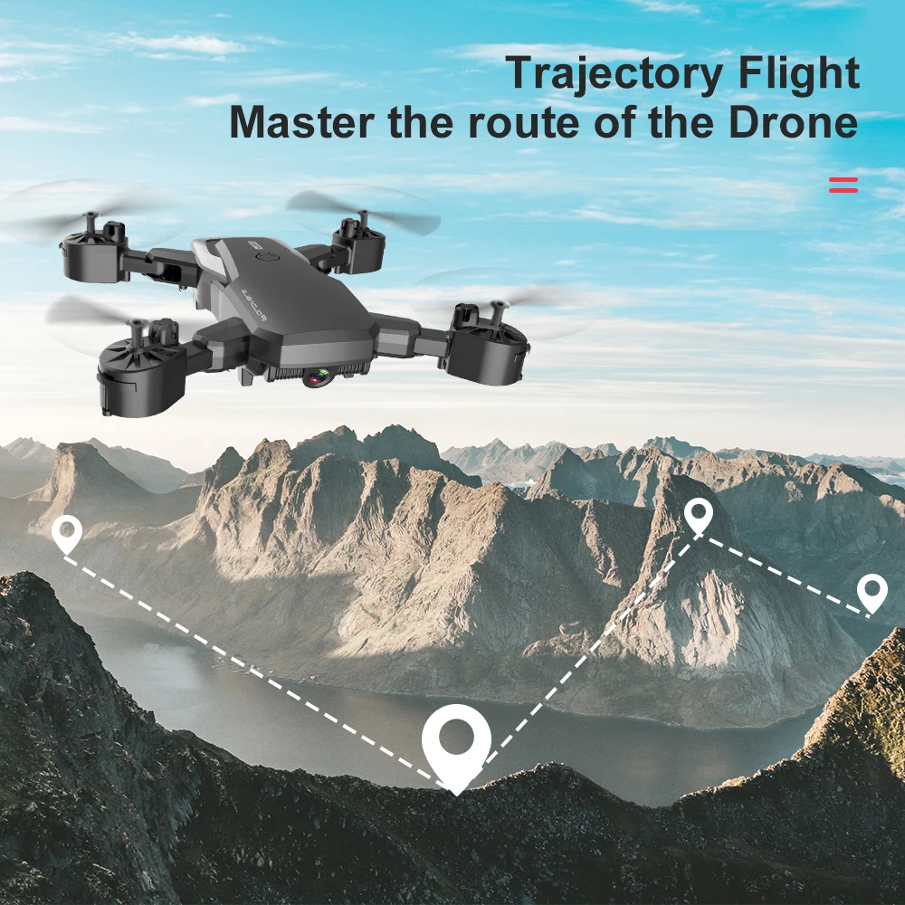F85 RC Drone 4K HD камера Аэрофотосъемка вертолет для фотографии фиксированная высота 360
