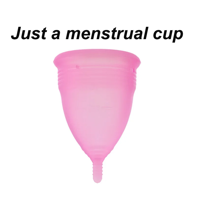 only Pink cup Женская Гигиеническая продукция, менструальная чашка, медицинская силиконовая копа, менструальная Женская копа, многоразовая силиконовая чашка - Цвет: only Pink cup
