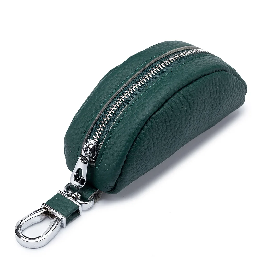 Новинка держатель для ключей от дома из натуральной кожи Женский кошелек на