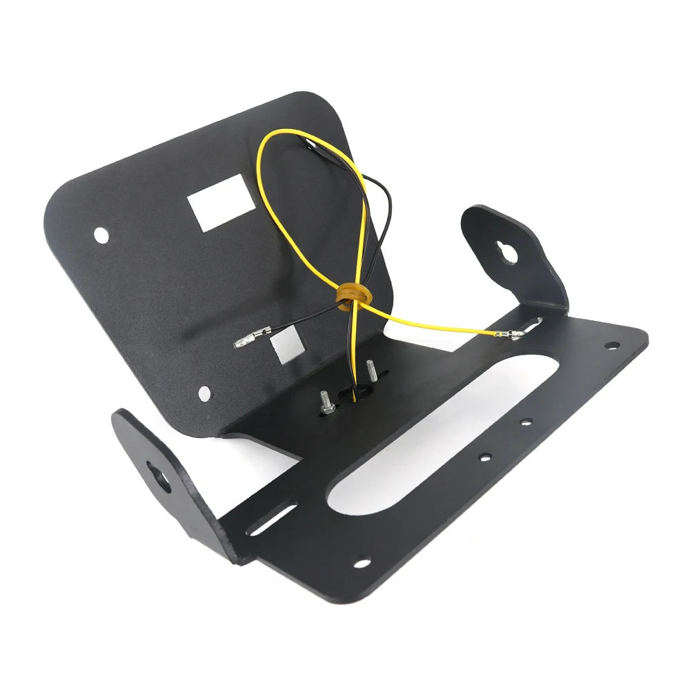 License Plate with LED Light Fit For Yamaha YZF-R25 2014-2021 YZF-R3 MT-25 MT-03 2015-2021 Fender Eliminator Kit Rear Tail Tidy |