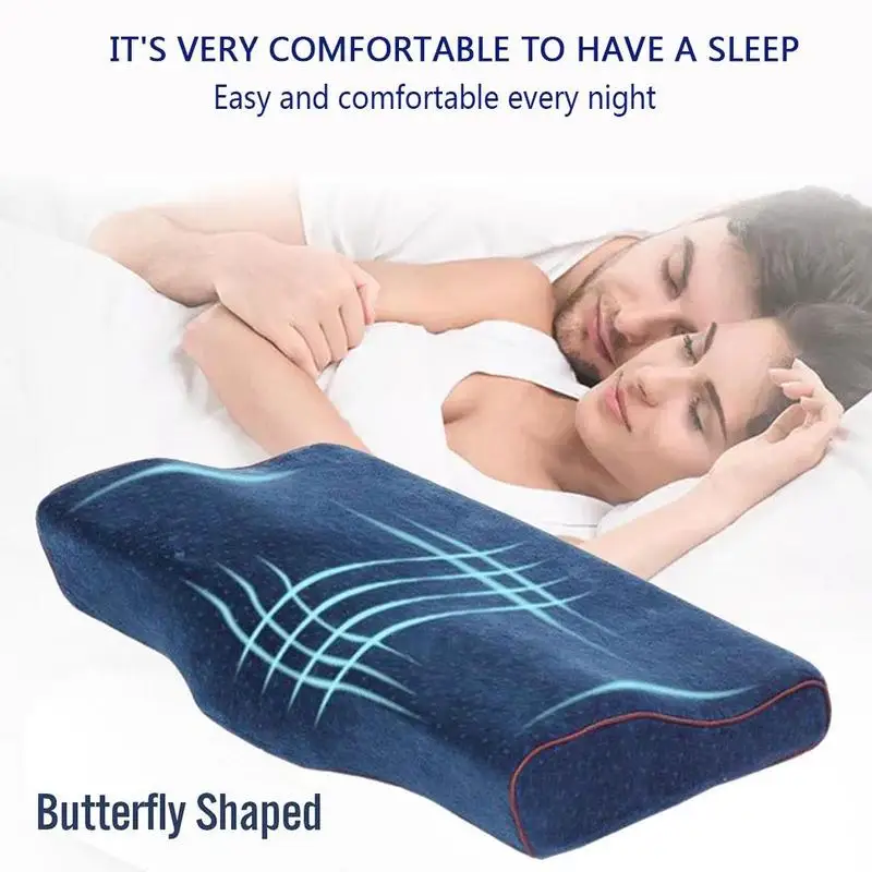 Ортопедическая подушка для шеи с эффектом памяти | Красота и здоровье