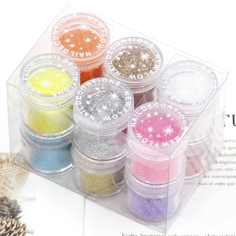 12 цветов наполнитель из эпоксидной смолы блестящий Блестящий DIY материал для