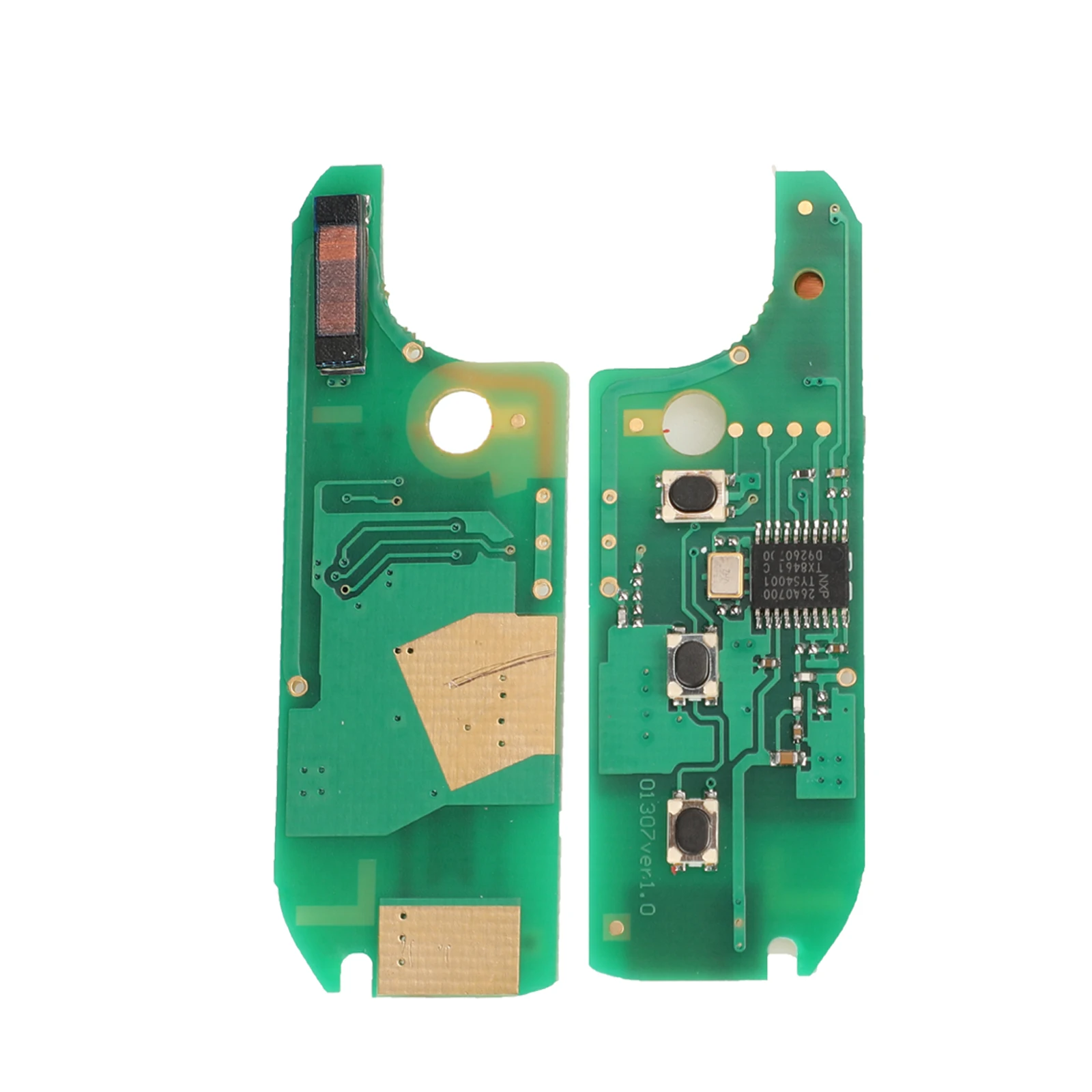 board Jingyuqin 3 кнопки дистанционного брелока FSK PCF7946/PCF7946AT чип 433 МГц для Fiat 500 Grande Punto 2010 - Количество кнопок: board