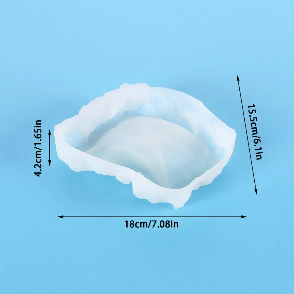 

DIY Ashtray Resin Mold Ash Tray Silicone Casting Mold Making Tool Mirror Storage Box Mould DIY Creative Accessories