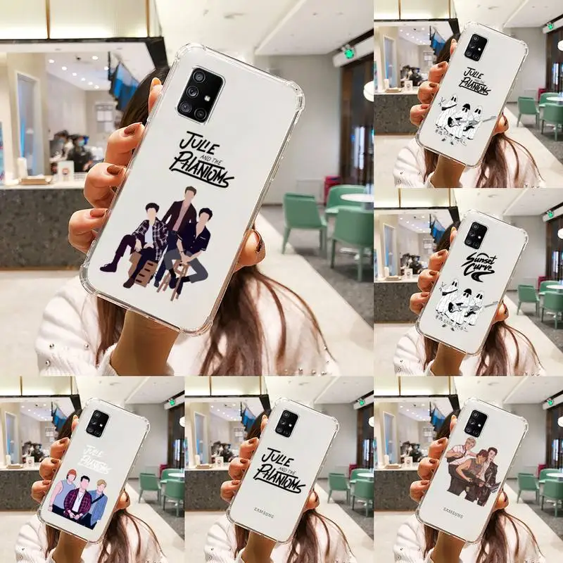 

Julie and the Phantoms Sunset Phone Case Transparent For Samsung S 10 9 20 11 7 8 21 6 P Edge PLUS ULTRA 4G 5G