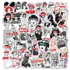 103050 шт. Аниме Сексуальная девушка мультфильм Граффити стакан для воды для ноутбука телефон шлем автомобиль грузовик Водонепроницаемая наклейка украшение оптовая продажа