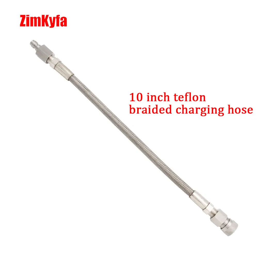 Пейнтбол PCP воздушный винтовочный шланг из нержавеющей стали плетеный высокого