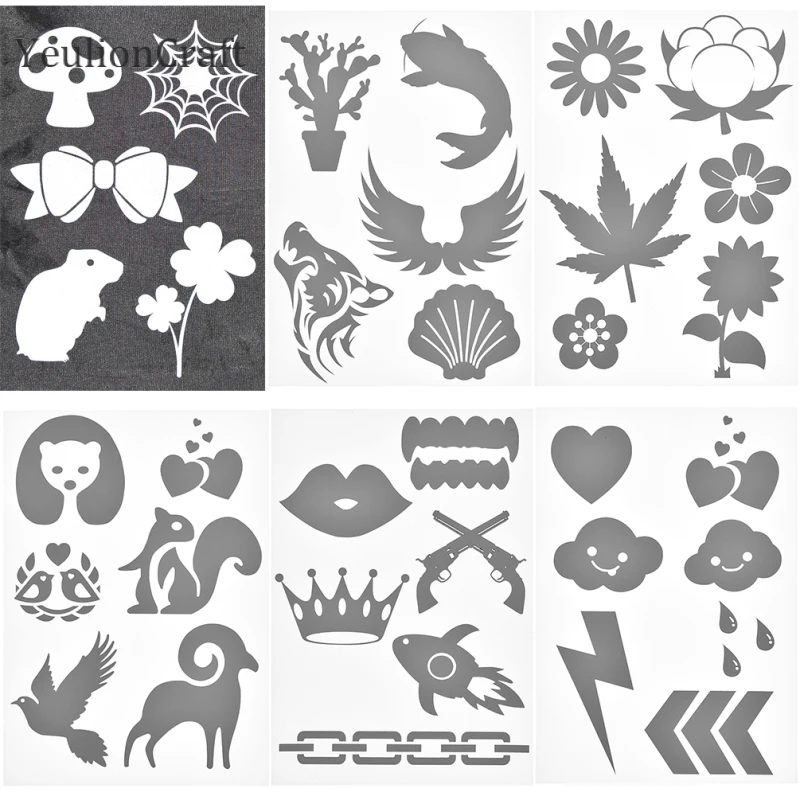 Chzimade A5 облако сердце Лазерная светоотражающая лента наклейка для одежды