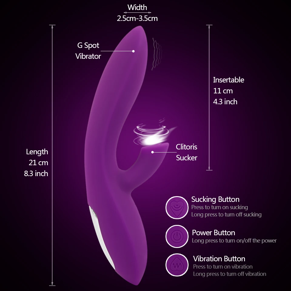 Эротический фаллоимитатор с присоской для клитора вибратор орального секса