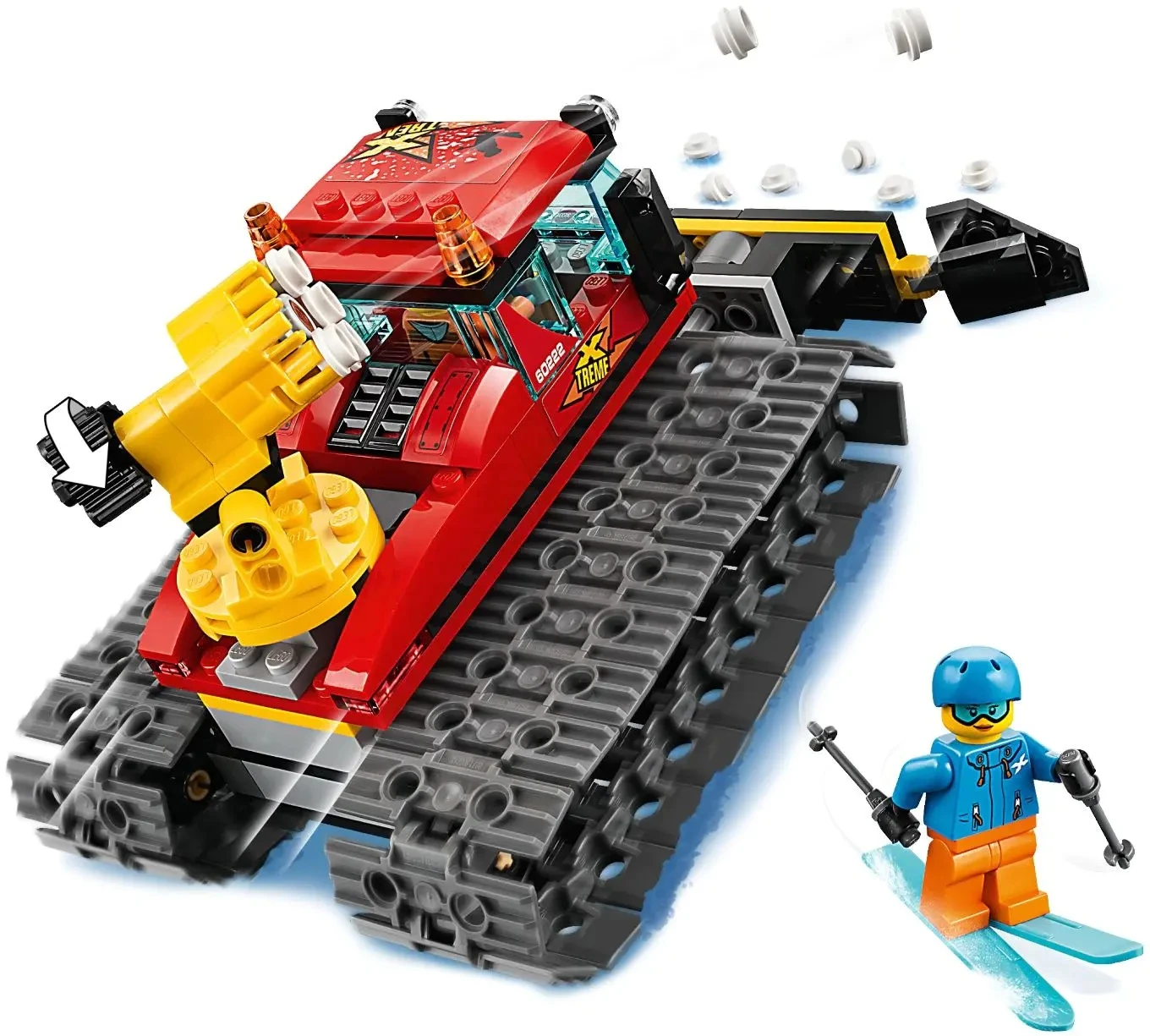 

New City Series Brick Snow Groomer Compatible with 60222 Building Blocks Toys for Children Birthday New Year Gift 209PCS