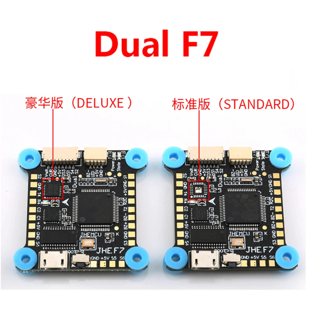 Контроллер полета с двойным гироскопом F7 30 5x30 5 мм AIO OSD в 8 BEC и черная коробка для
