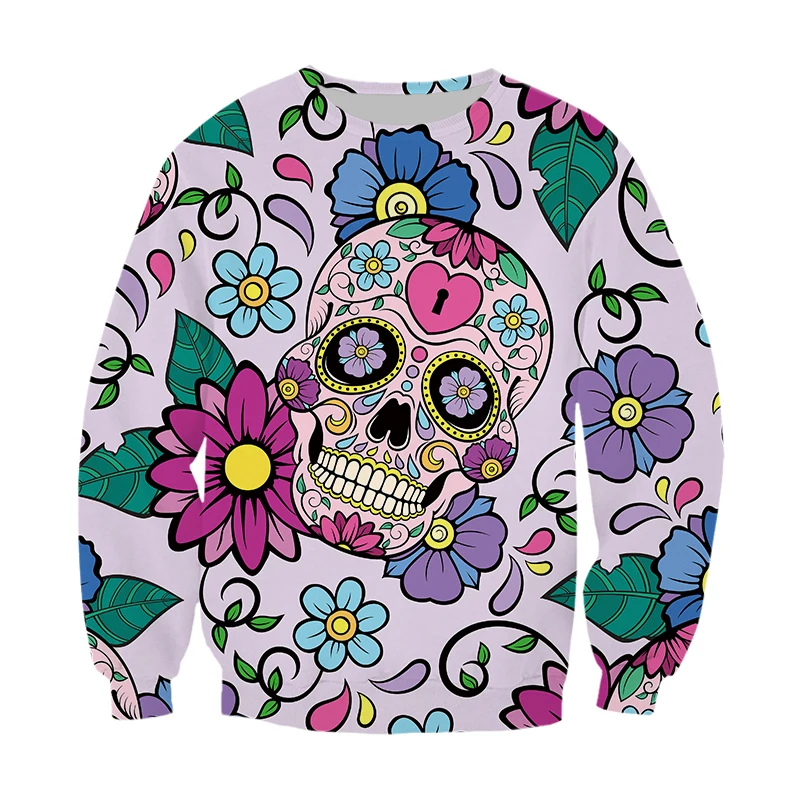 

LIASOSO 2021 Anaheim Funny New Fashion Hoodie Men Long Sleeves 3D Print Skull Zipper/Hooded/Sweatshirts/Jacket/Men/women