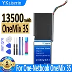 Аккумулятор ykaisсеребрин на 13500 мА  ч для одного нетбука OneMix 3S OneMix3S 506480 аккумулятор + трек-код