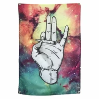 smoking rock reggae music poster wall art vintage decorative banner flag wall stickers tapestry hanging painting home decoration