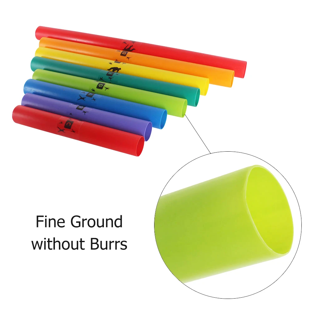 

Muslady 8 Tones C Major Diatonic Scale Set Musical Percussion Instrument Toys Gift for Kids