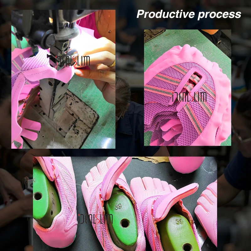 IDEALSLIM Для женщин противоскользящая подошва пять 5 пальцы большой палец на ноге