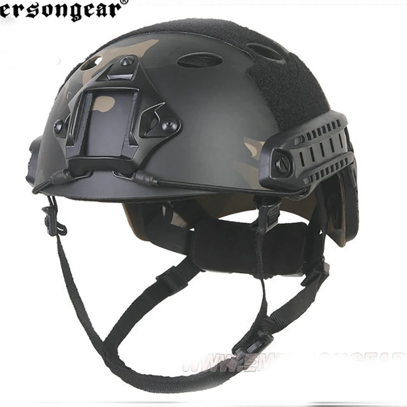 Emersongear Tactical FAST Helmet-PJ TYPE Head Protective Gear Guard Cycling Shooting Airsoft Hiking Hunting Military Combat