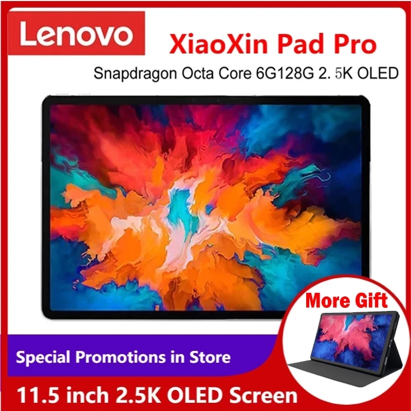 

Global Firmware Lenovo Tab P11 Pro Snapdragon 730 Octa Core 6GB Ram 128GB Rom 11.5inch 2.5K OLED Screen 8500mAh Android XiaoXin