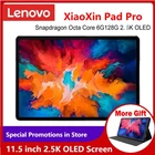 Планшет Lenovo Xiaoxin Pad Pro, Snapdragon 730 восемь ядер, 6 ГБ ОЗУ 128 Гб ПЗУ, 11,5 дюйма, 2,5 K OLED экран, 8500 мАч, Android 10, глобальная прошивка