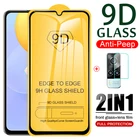 Закаленное стекло 9d для vivo y11 y20 y30 y31 v17 neo v20 se v21, защитная пленка для экрана с защитой от царапин, пленка для камеры