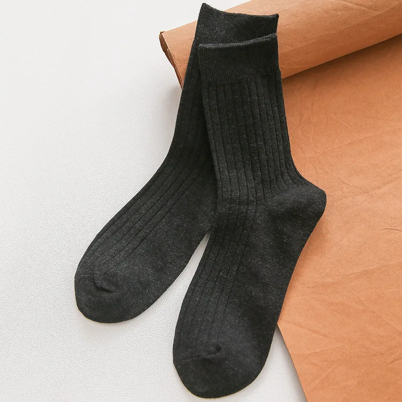 

Autumn and Winter Hot Sale Socks Men's Warm and Thick Socks 1 Pair Cotton Casual Socks Business Sport Socks Man Solid Socks Sox