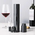 Автоматический штопор для банок с USB-кабелем для зарядки, кухонный инструмент для бара, аксессуары, перезаряжаемый Электрический штопор для вина, нож для фольги