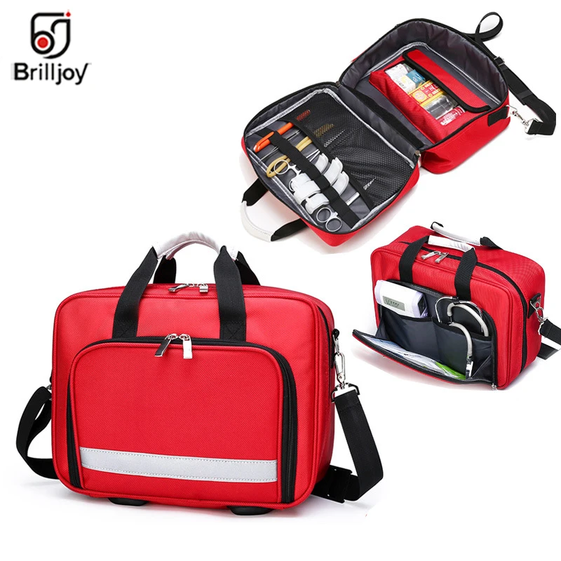 Health Epidemic Prevention First Aid Kit Bag Backpack Emergency Ambulance Package Large Capacity Outdoor Travel Handbag Case Bag